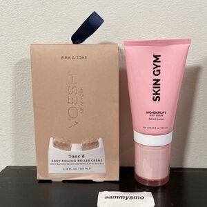 VOESH Tone'd Body Roller & SKIN GYM WonderLift Body Serum Roller Applicator